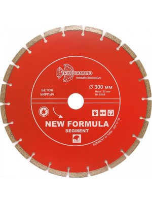 Алмазный диск 300 Трио Диамант 300 Сегмент (Segment) S208
