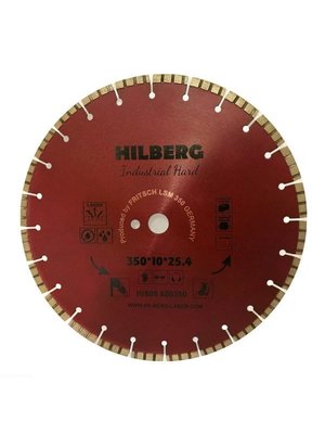 Диск алмазный 350 Hilberg Industrial Hard HI808