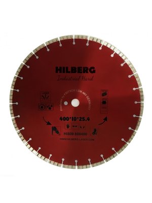 Диск алмазный 400 Hilberg Industrial Hard HI809