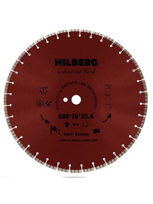 Диск алмазный 500 Hilberg Industrial Hard HI811