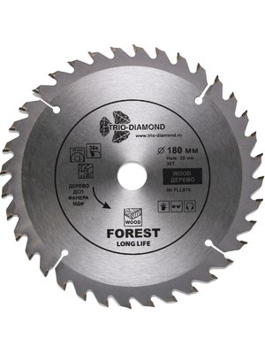 Диск пильный по дереву Трио Диамант 180х36Тх20 mm FLL816