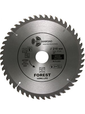 Диск пильный по дереву Трио Диамант 210х48Тх32/30 mm FLL825