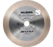 Диск алмазный 200 Hilberg сплошной ультратонкий серия Master Ceramic HM505