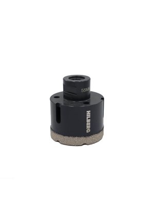 Коронка алмазная 55 мм Hilberg Super Hard M14 HH655