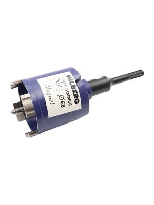 Коронка алмазная по бетону 68 мм Hilberg Laser Magnet HMM68