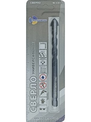 Сверло перьевое Trio-Diamond по кирпичу, керамограниту и ГКЛ 430110